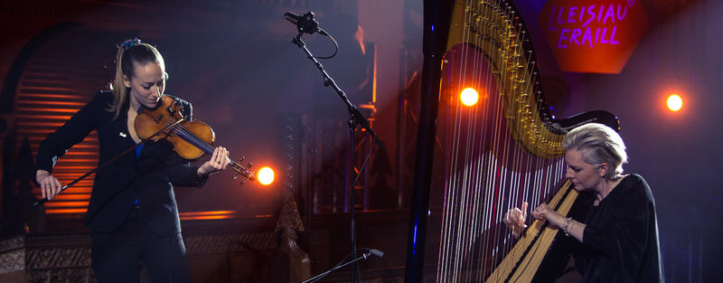 Catrin Finch and Aoife Ní Bhriain 