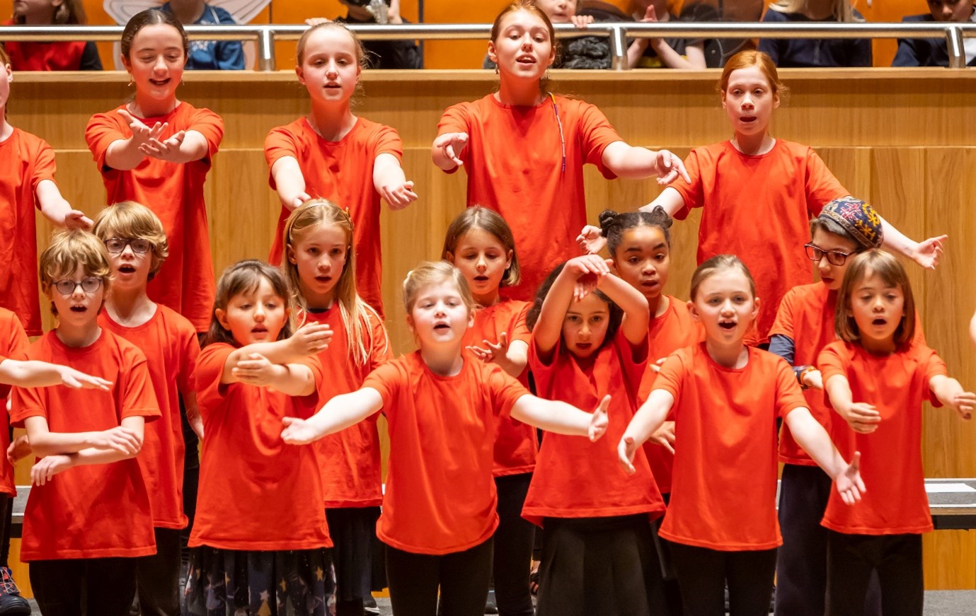 Let's Build a Town children singing