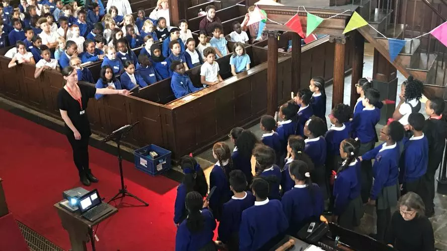 Primary school choir