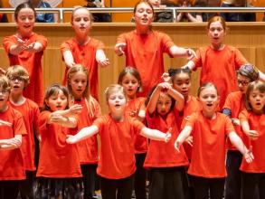Let's Build a Town children singing