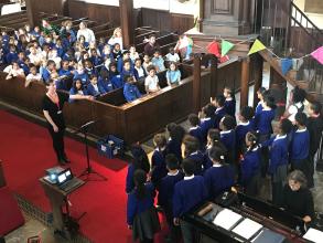 Primary school choir