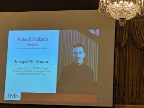 241119 joseph mason ams award